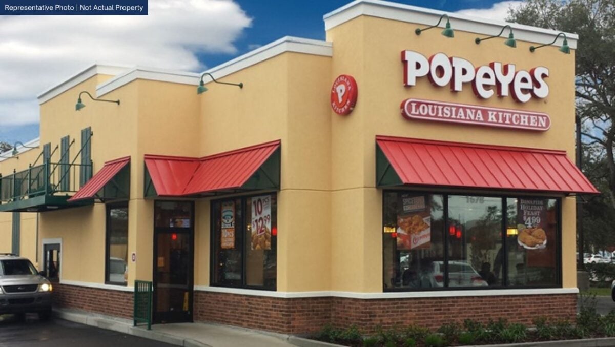 Popeyes NNN Lease for Sale in Apopka (Orlando) Florida